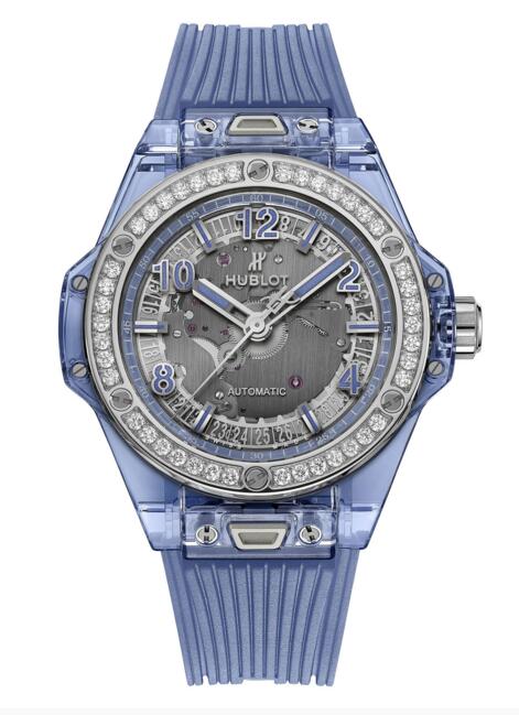 Buy New Replica Hublot Big Bang One Click Blue Sapphire 465.JL.4802.RT.1204 watch